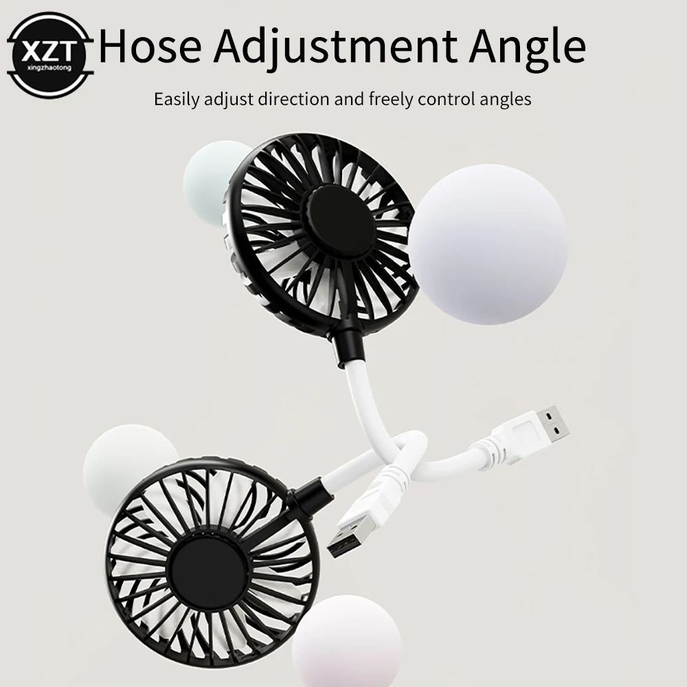 Small Fan USB Plug and Play Creative Mini Student Dormitory Silent Desktop Small Fan Summer Heat Relieving Tool Friend Gift