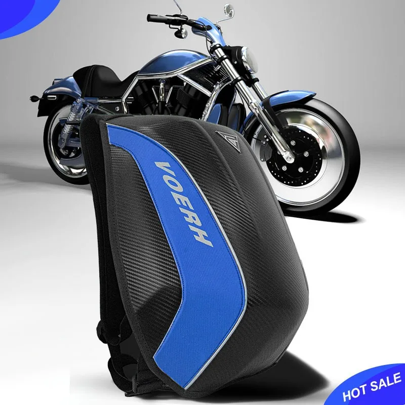 

Motorcycle Hard Shell Rider Backpack Carbon Fiber Motorcycle Riding Turtle Shell Waterproof