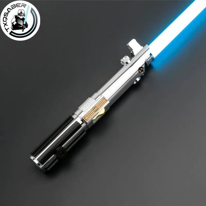 TXQSABER Anakin Lightsaber SNV4 Pixel Board Smooth Swing Metal Hilt With LED Strip Blade SD Card Skywalker Sword Jedi Coplay Toys
