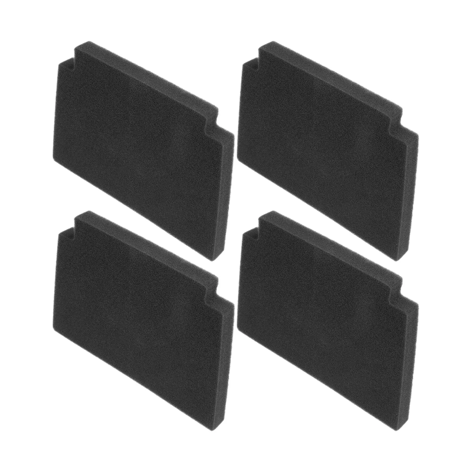 4pcs Black Foam Air Filter 11013-1141 Cleaner Garden Tool Fit For Kawasaki Ninja 250 EX250E 1986 - 1987 250R EX250F 1988 - 2007