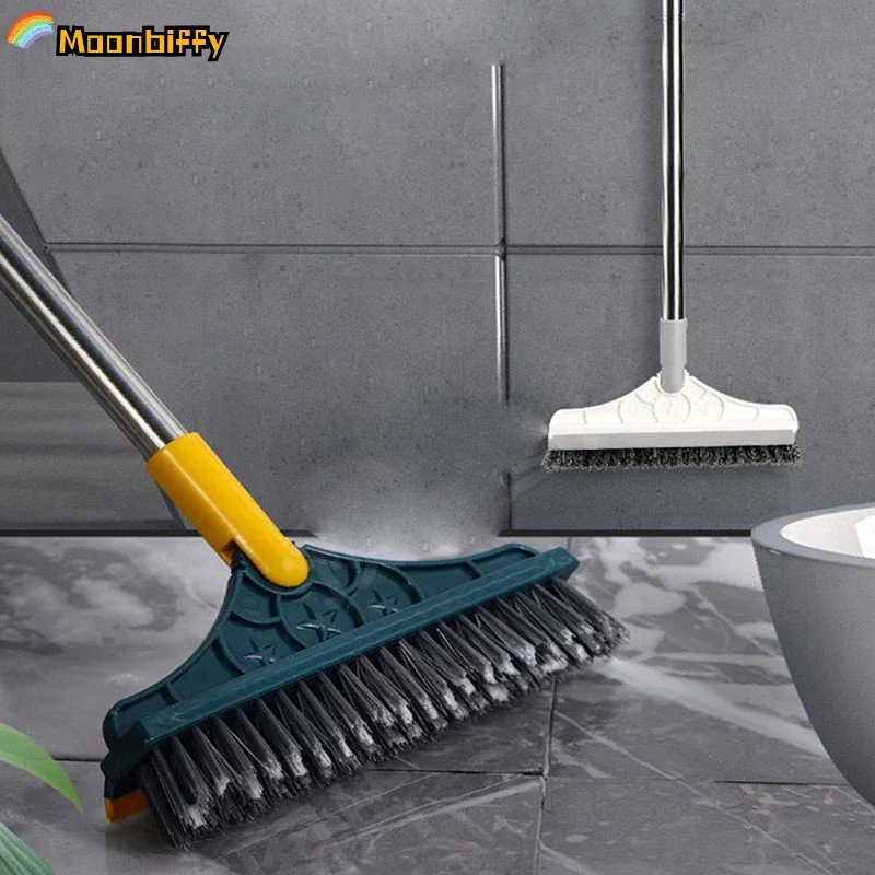 Bathroom Floor Brush Wash the floor Brush the ground Seam Brush Tile Long Handle Wall Wash Toilet Cleaning Brushes