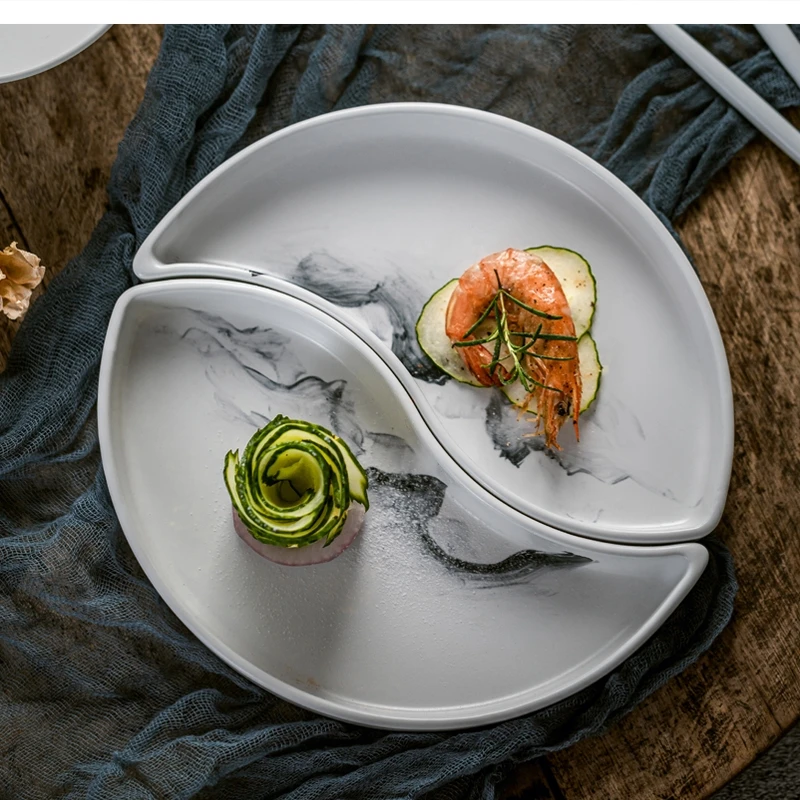 

Керамические обеденные тарелки, набор бытовых отделений, комбинированная посуда для отеля Tai