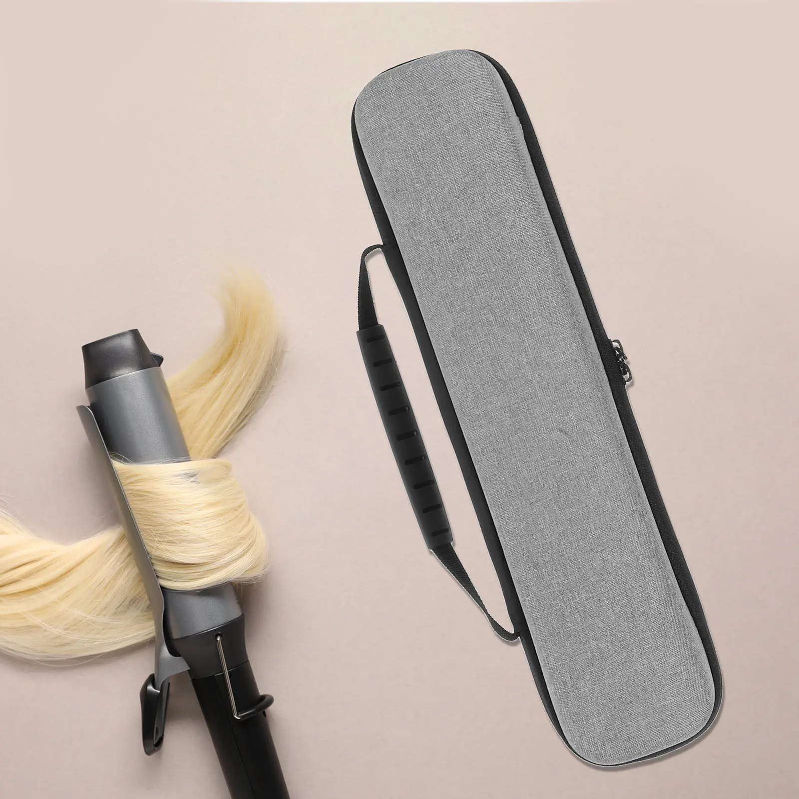 

Waterproof Shockproof Eva Hard Carry Case for Hair Straighteners Curling Irons Heat Resistant Protective Travel Storage Bag