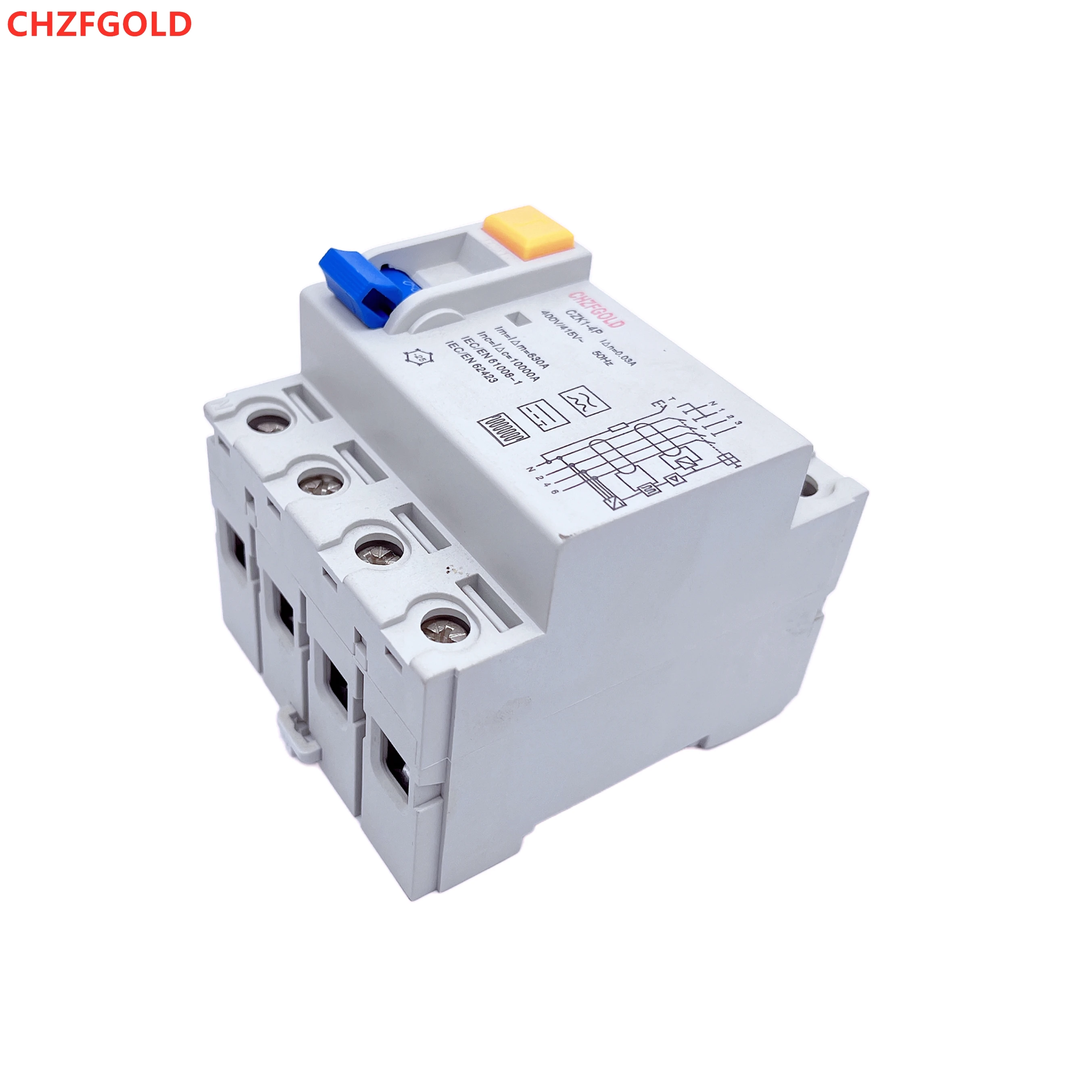 Type A/AC/B RCCB Earth Leakage Current breaker DC RCCB RCD 2P 16A 20A 32A 40A 50A 63A 80A/100A/125A/130A30mA 300mA 6KA EV system