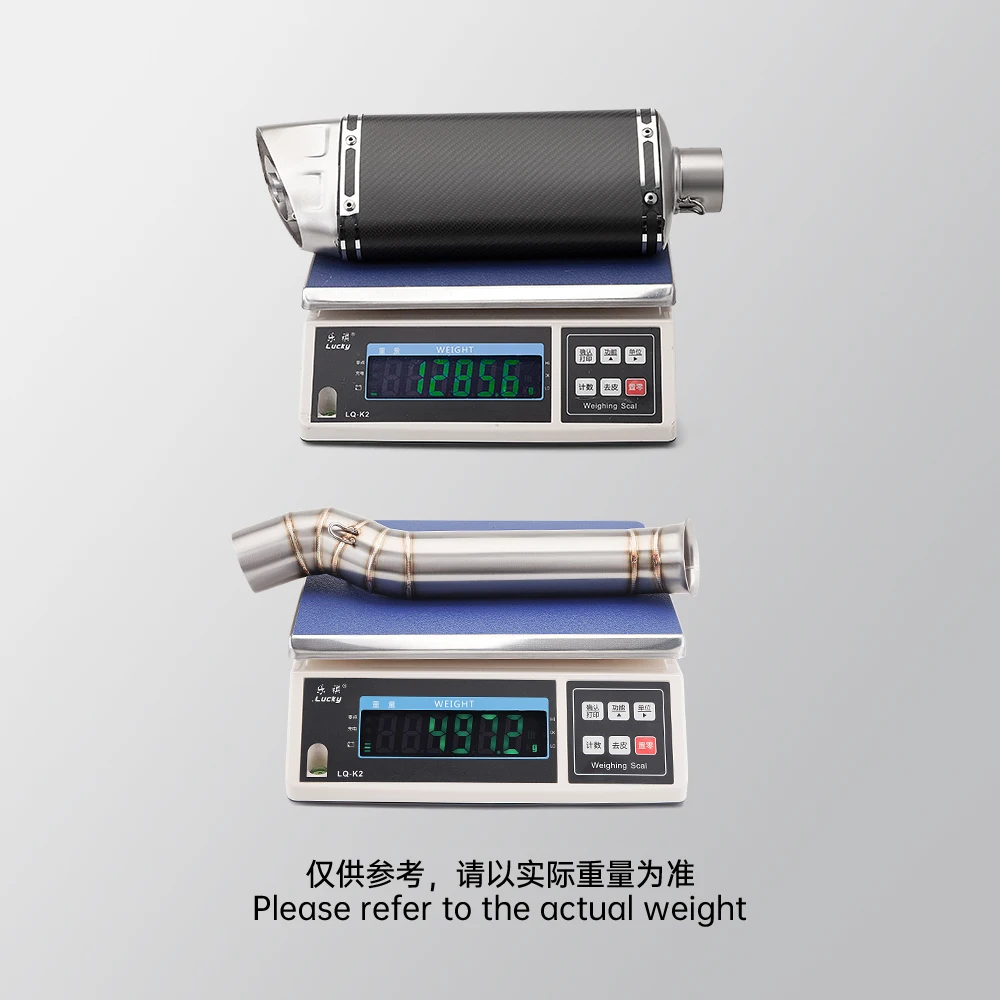 Slip On for 800MT 2021-2024 Motorcycle Exhaust Muffler modified Stainless Steel Mid Link Pipe 51mm Espace Mo - Image 6