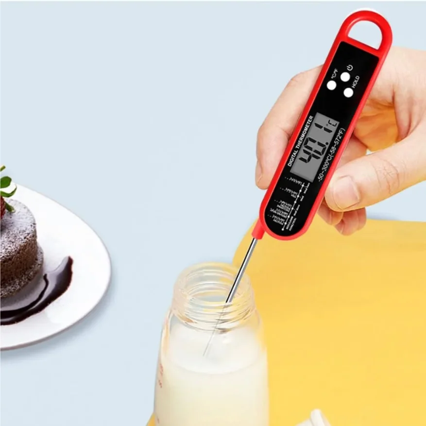 

Waterproof Meat Thermometer Digital for Cooking Food,nstant Read Food Thermometer for Cooking and Grill BBQ Accessories