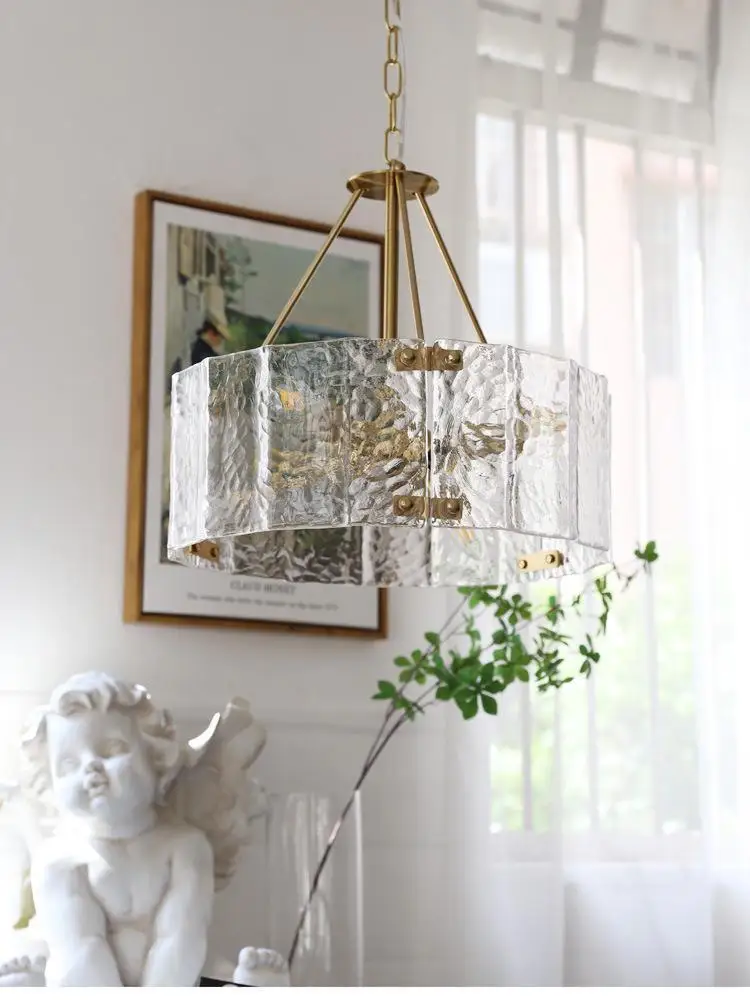 Modern High End Crystal Hanging Light Indoor Luxury Chandelier Kitchen Island Droplight Parlor Dining Study Room Pendant Lights