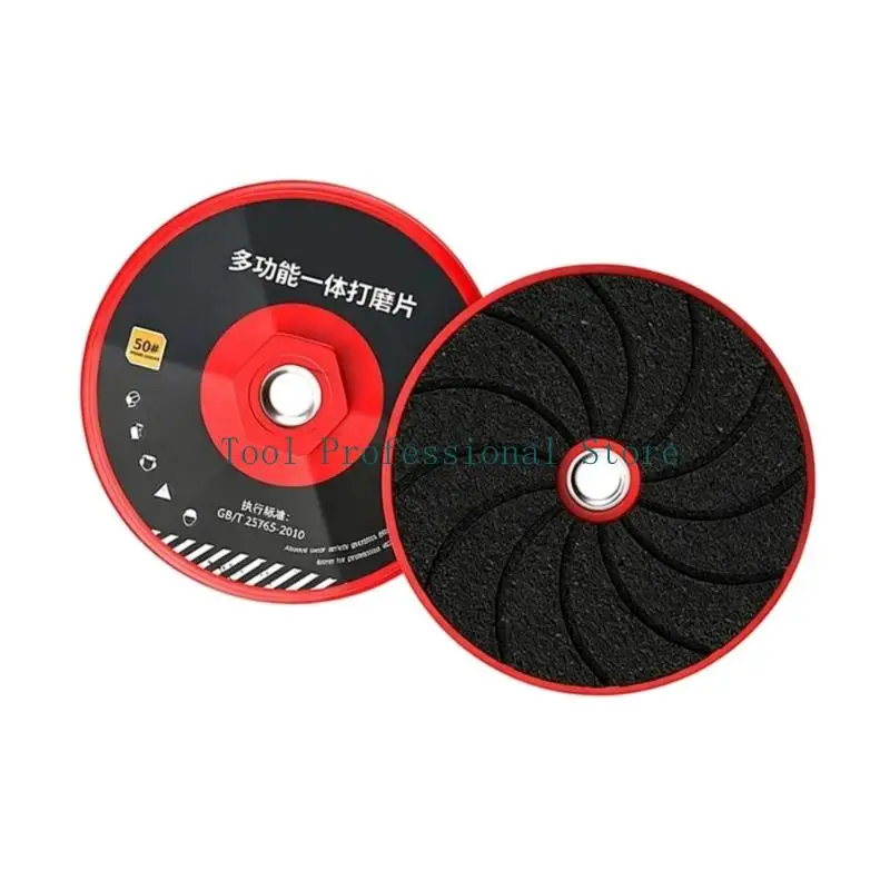 57QF Heat Resistant Design 50/100/200 Grits Polishing Pad 80Mm Diameter For Good Performances In Demanding Applications