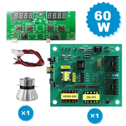 Kit di circuiti stampati per schede Driver PCB pulitore ad ultrasuoni 60W con trasduttore ultrasounico 40KHz