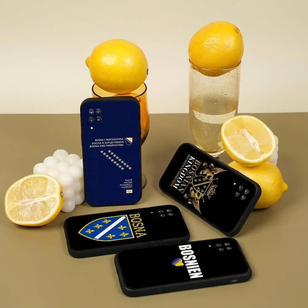 Bosnien und Herzegowina Reisepass-Handyhülle für Samsung Galaxy S21 S22 S23 S24ULTRA S25ULTRA FE Ultra Plus5G A52S S26 Soft Cover
