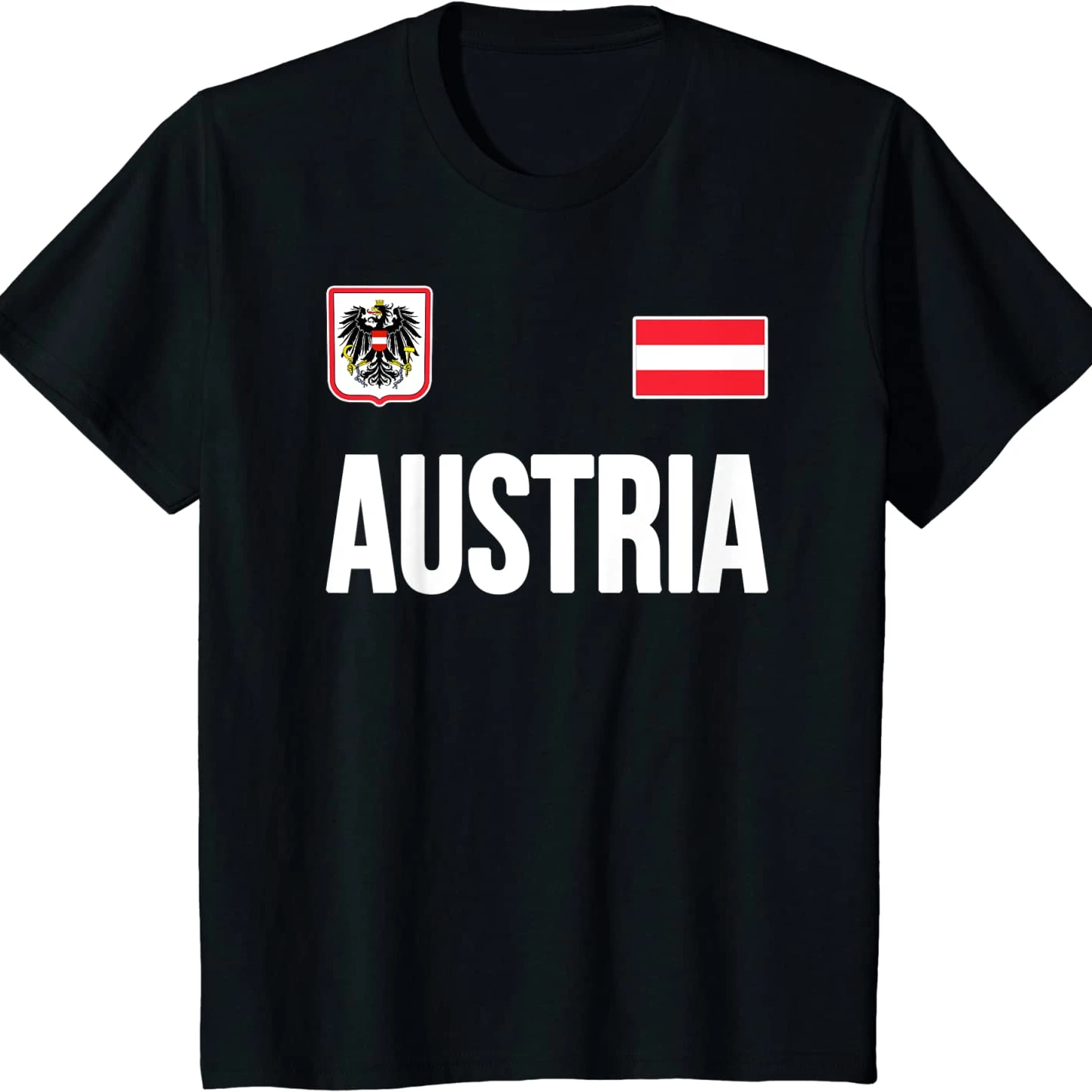 Austria T-shirt Austrian Flag Osterreich Souvenir Gift T-Shirt. Summer Cotton O-Neck Short Sleeve Mens T Shirt New S-3XL