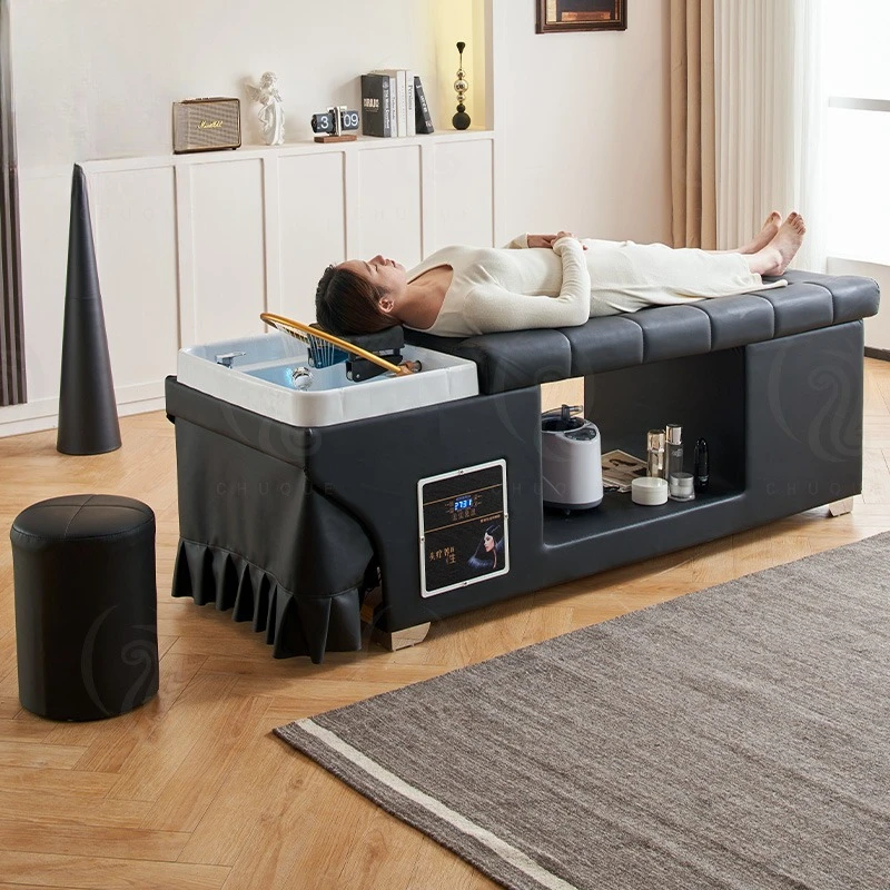 

Modern professional salon furniture ceramic basin Thai massage bed