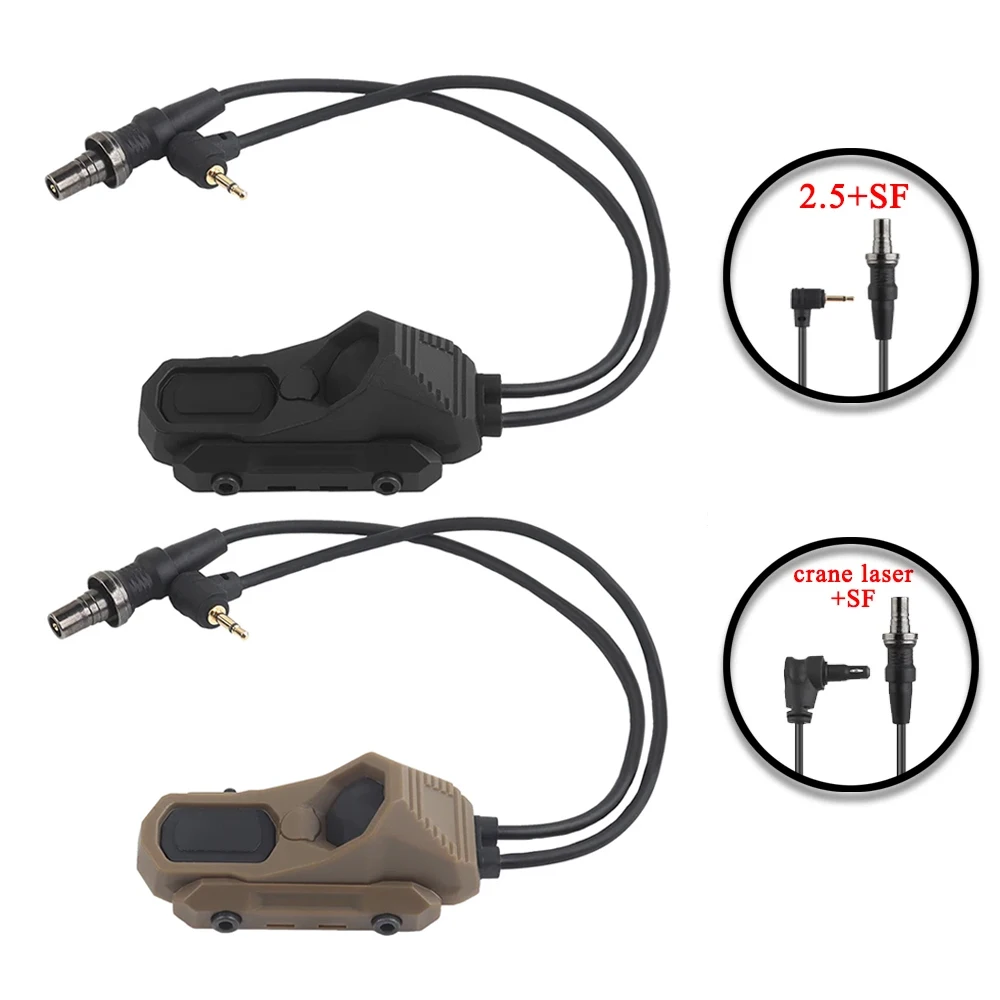 

НОВЫЙ тактический пульт дистанционного управления AXON, линейный двойной функциональный переключатель давления, фонарик PEQ NGAL, лазерная кнопка SF/2,5///крановые вилки