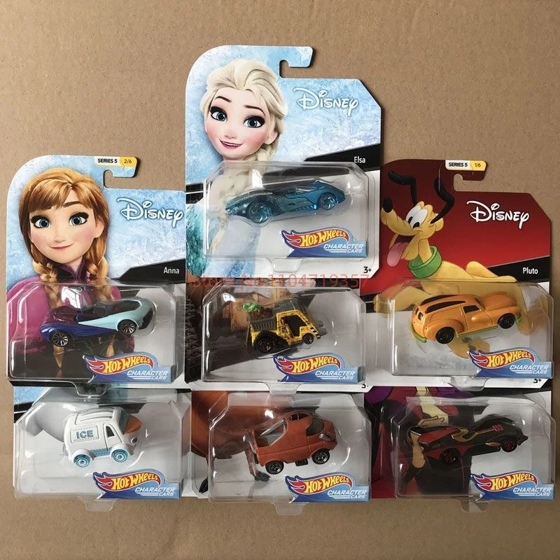 

Hot Wheels New Collaboration Limited Edition Frozen Collection Small Sports Car Models Wall-E Car Toy Collection Birthday Gifts