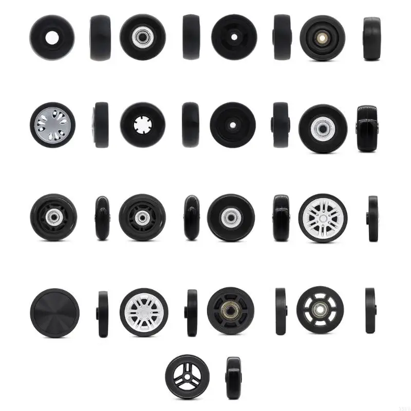 

X9FA 1PC DIY Suitcase Luggage Replacement Casters Repair Accessory Mute Roller
