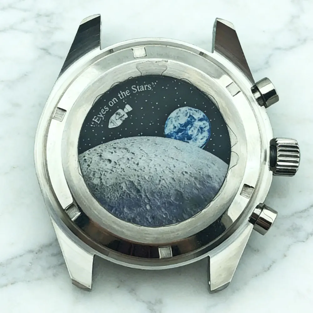 

Корпус часов из нержавеющей стали 316L, 40 мм, подходит для кварцевого механизма VK63, задняя крышка подходит для циферблата 32,5 мм.