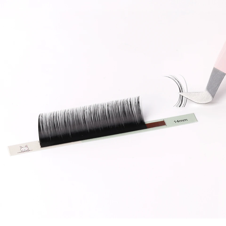 AGUUD  8 Rows Faux Cils Lashes Individual Eyelash Extension Matte Professional Soft and Natural Makeup Premium Eyelashes