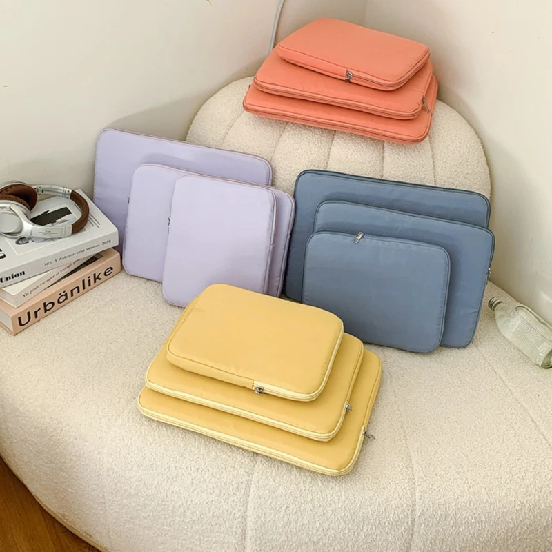 Capa para laptop 11 13 15 polegadas para macbook air pro xiaomi notebook bolsa para ipad pro 11 12.9 tablet forro manga bolsa