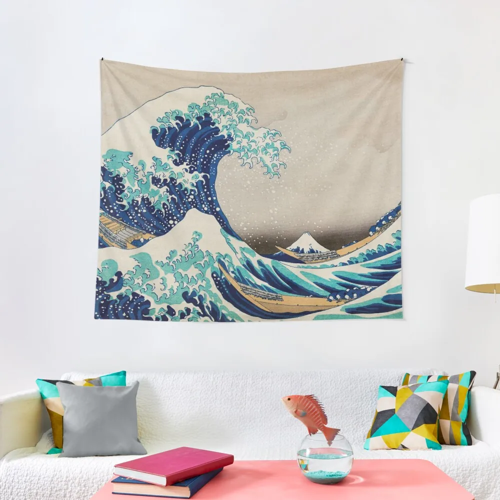 

The Great Wave off Kanagawa - Hokusai Tapestry Decoration Bedroom For Bedroom Tapestry