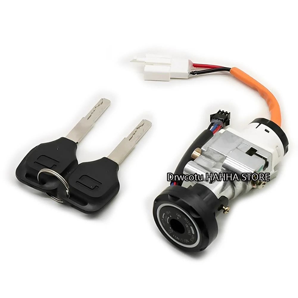 

Motorcycle Ignition Switch Lock Set With Keys For Super SOCO CU CU2 CU3 TC TS One-click Start Original Electric Door Lock