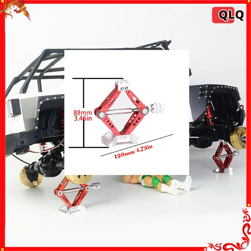 

Metallic Model Car Climbing TRX-4 D90 SCX10 Simulated Jack Parts And Accessories For Toys And Hobbies Remote Control Toys