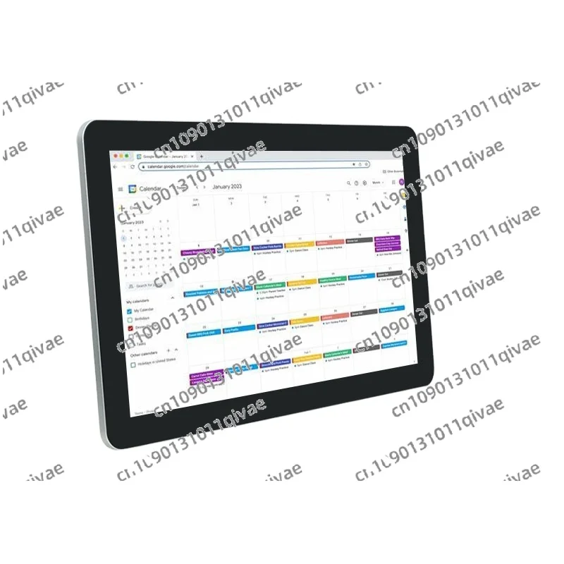 

New Design Model Wall Mount15.6 18.5 21.5 23.8 27 Inch Advertising Touch Display Day Week Month Digital Calendar Android System