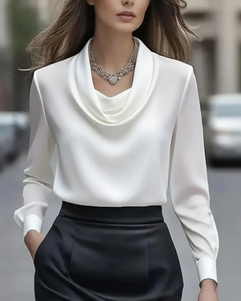 Thumbnail 3 - #7 Trending Womens Office Work Blouses Right Now