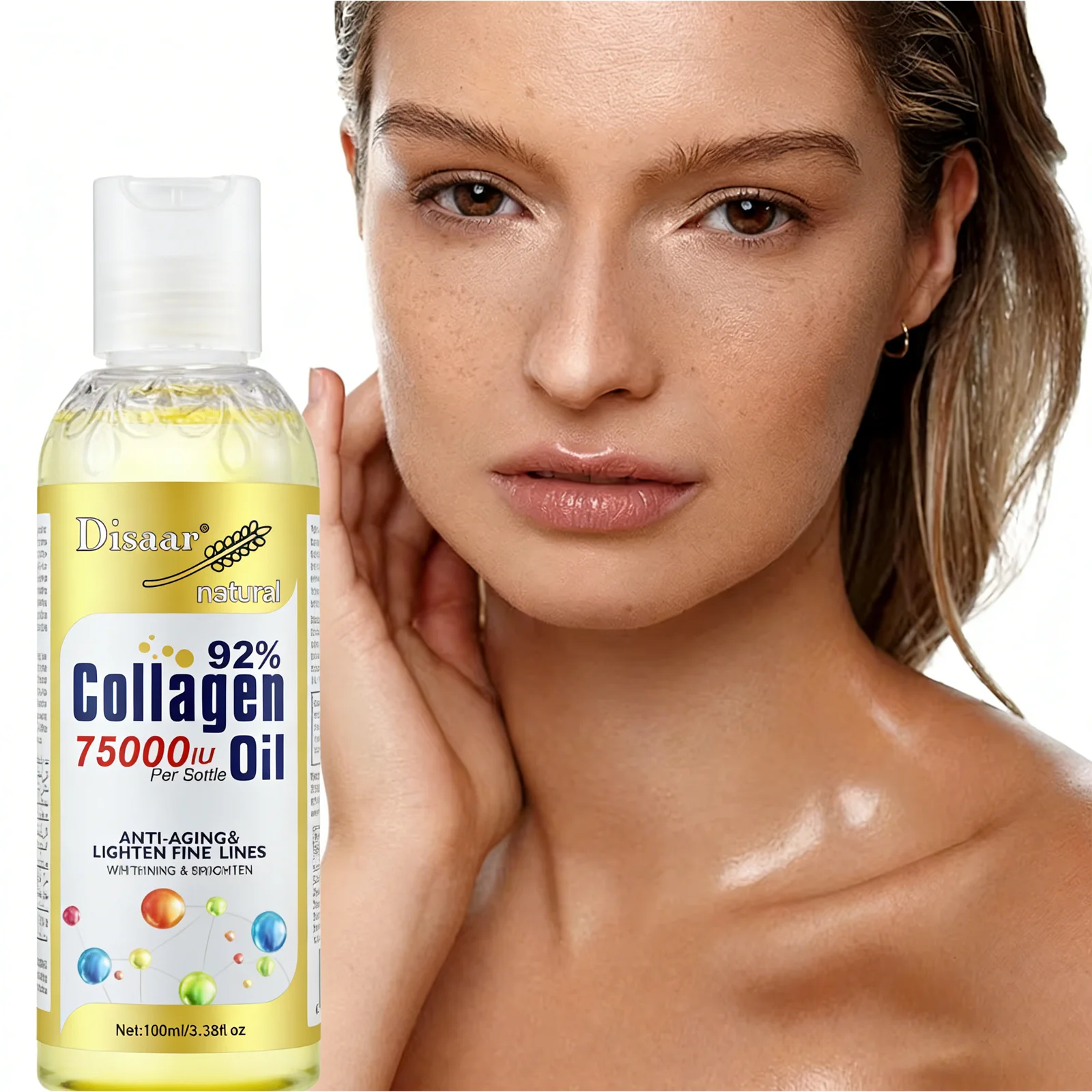 Collagen Body Oil Hydrating Tightening Whole Body Massage Essential Oil Alleviate Dry Skin Moisturizing Soften Beauty Care