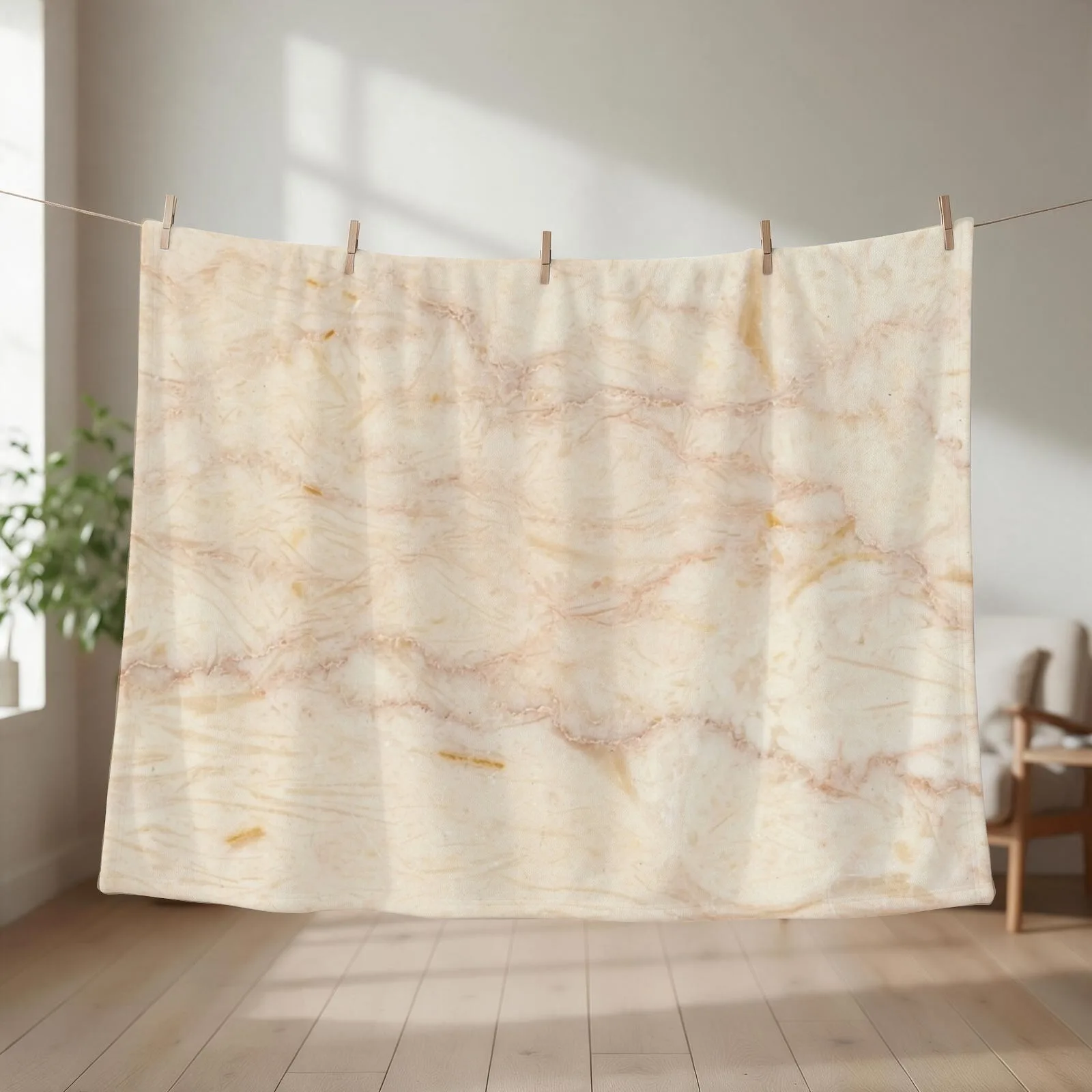 Marble beige peach red warm texture background Italian Marble red verona marble print Throw Blanket for sofa Kid'S Blankets