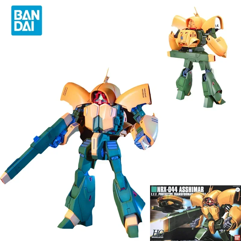 Bandai Original Anime Collection GUNDAM Modèle HGUC NRX-044 ASWinterMAR Action Figure Assembly Jouets pour Enfants