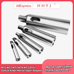 MT1 MT2 MT3 MT4 MT5 Drill Sleeve  Arbor Morse Taper Adapter Reducing Drill Sleeve for Morse Taper Sleeve Shank Tool Holder