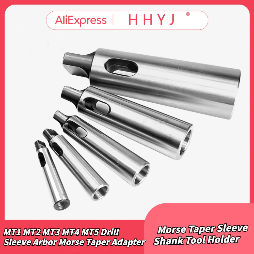 Broca Manga Arbor para Morse Taper Adapter Reduzindo Haste Tool Holder Mt1 Mt2 Mt3 Mt4 Mt5