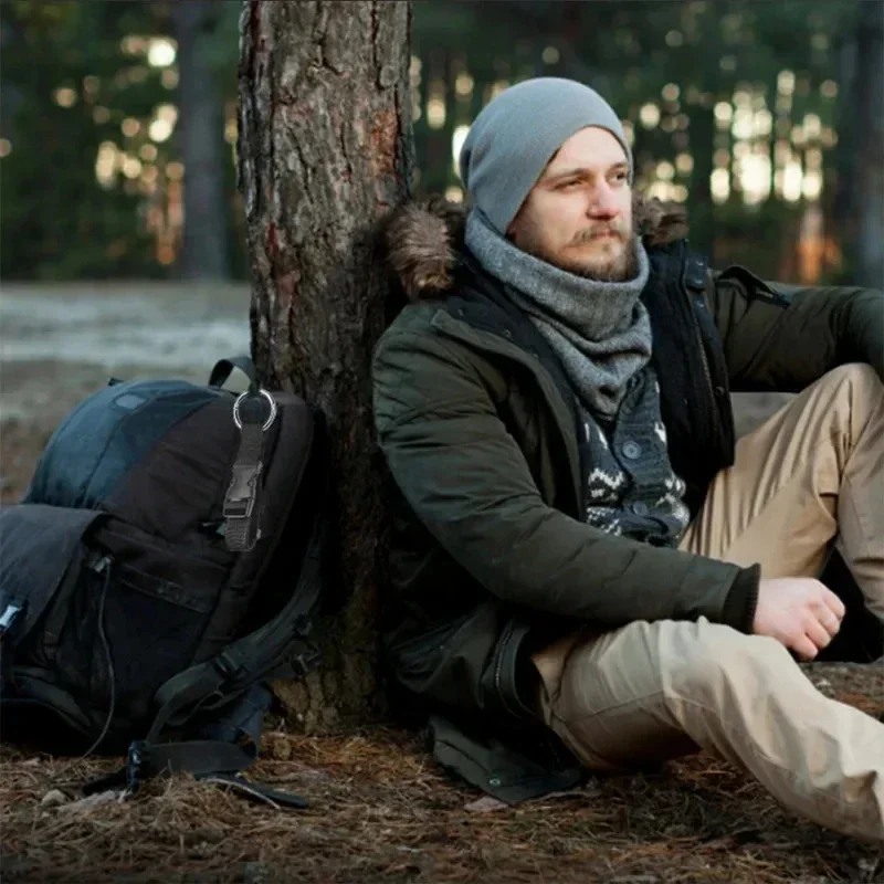 สายรัดกระเป๋าเดินทางแบบพกพา ทำจากไนลอน พร้อมหัวเข็มขัดโลหะผสมสังกะสี สำหรับจัดระเบียบกระเป๋าเดินทาง กระเป๋าเป้ และเสื้อแจ็คเก็ต เหมาะสำหรับการเดินทาง