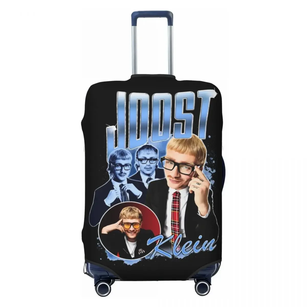 Novelty Joost Klein Eurovisionsed Song Suitcase Cover Cruise Trip Protection Flight Fun Luggage Accesories