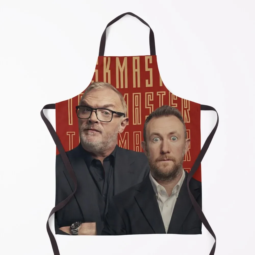 Taskmaster- Alex Horne & Greg Davies Apron chef for man Kitchen Man Men kitchen Apron