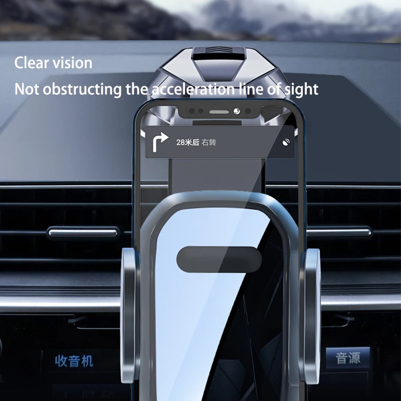 Praiser Car Phone Holder Gravity Stand for iPhone Xiaomi Samsung Car Mobile Support Dashboard Windshield Phone Mount