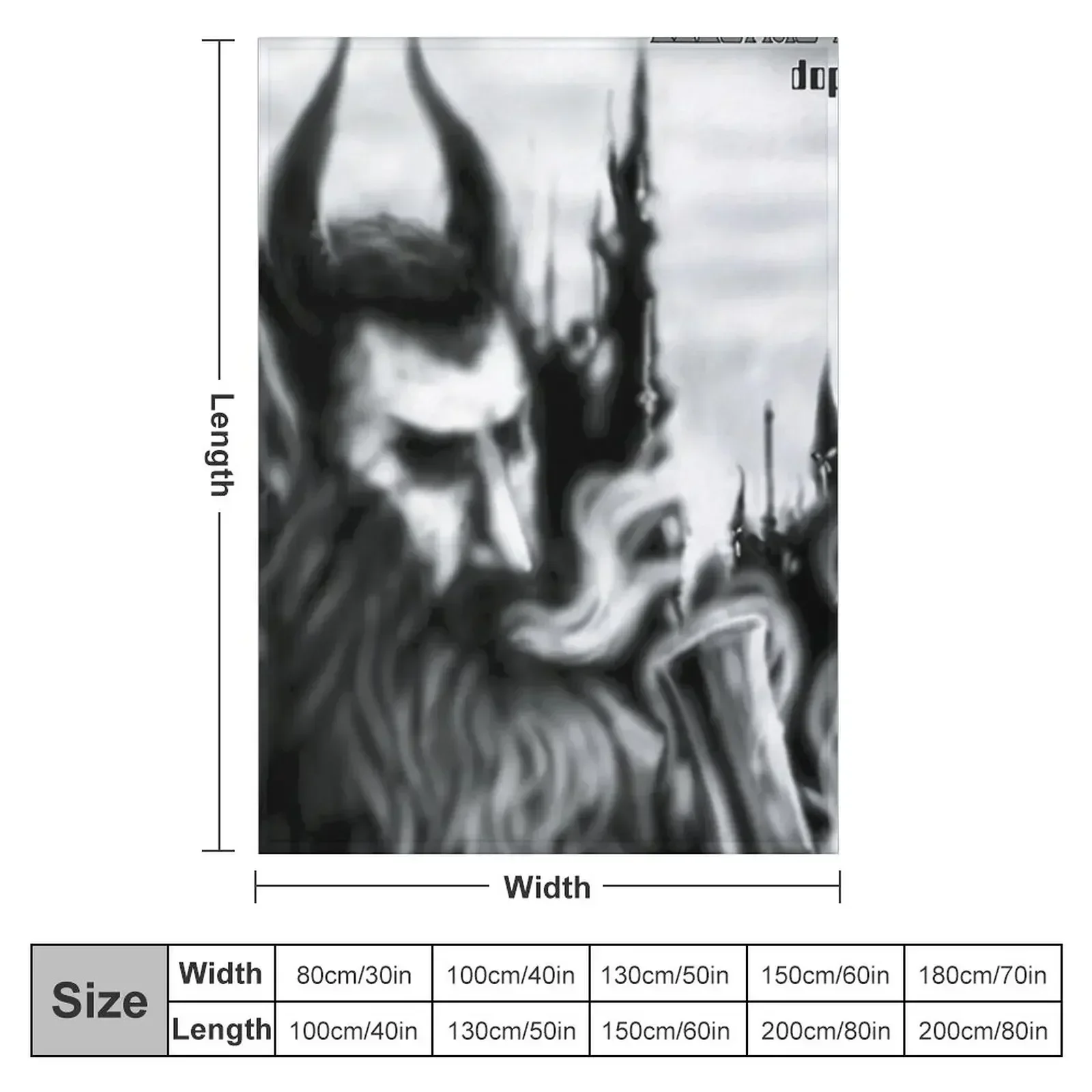 Electric Wizard: Dopethrone Throw Blanket Beach Thermals For Travel Camping decorative Blankets