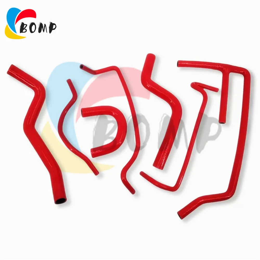 طقم خراطيم سخان المبرد من السيليكون لـ 2015-2020 Ford Mustang Ecoboost 2.3L Turbo