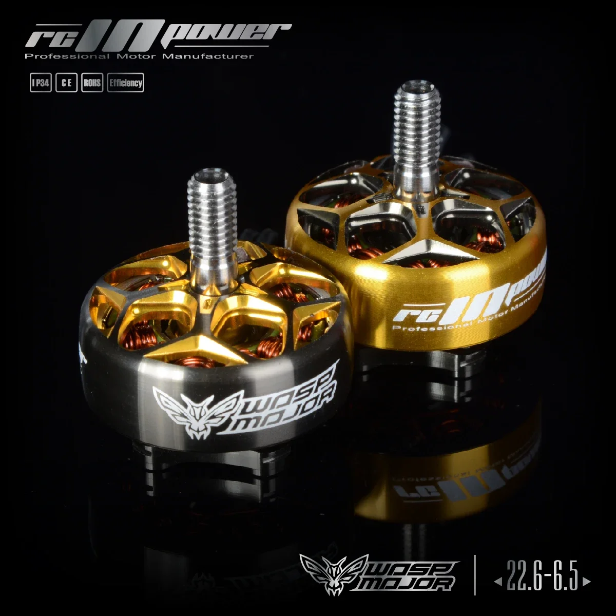 

Rcinpower WASP MAJOR 1860KV 2020KV 2420KV Brushless Motor For FPV racing Freestyle RC Models Multicopter Frame