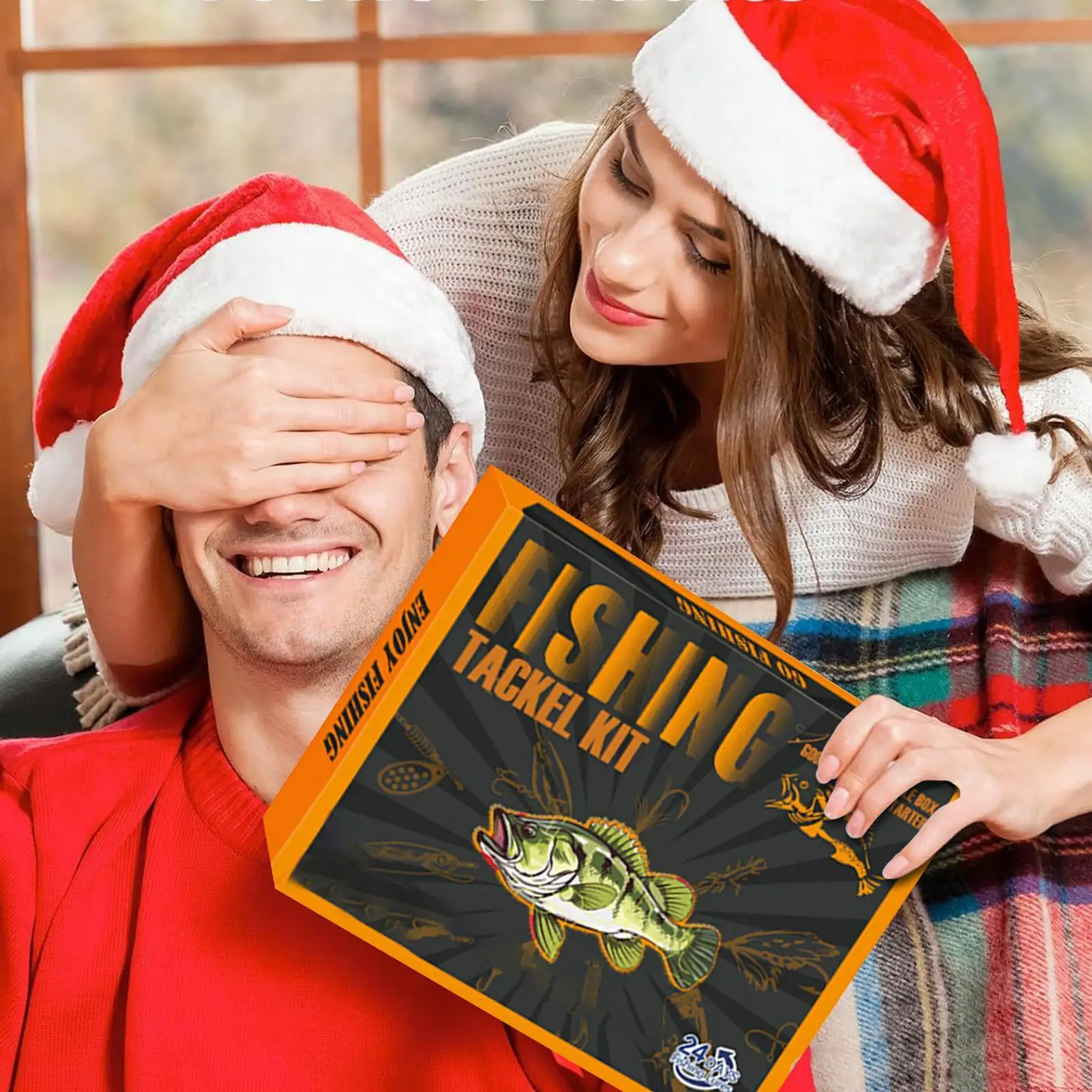 クリスマス-フィッシング-ルアー-カウントダウン-カレンダー-アウトドア-スポーツ-ギア-クリスマスまでの24日間のカウントダウン-家族や友人向けのフィッシング-ルアー