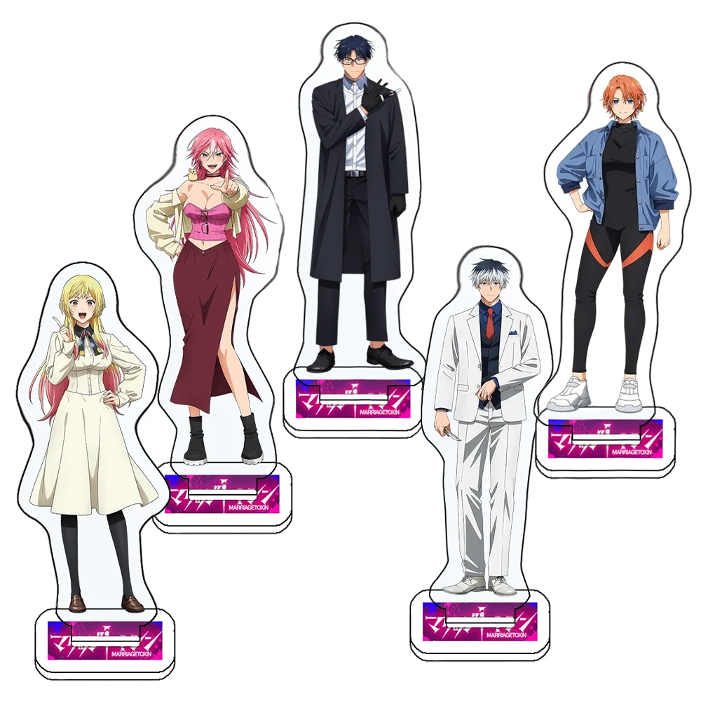 ”Marriagetoxin“ 15cm Acrylic Stand keychain Hikaru Gero Kyoko Himekawa Collecting and decorating Gifts for fans