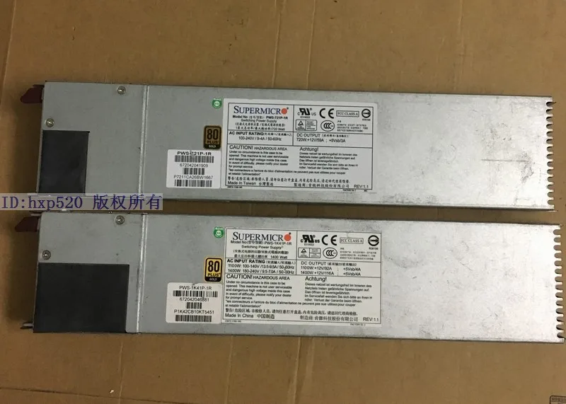 Подходит для серверного блока питания Lenovo Shenteng T740 55E Ultra Micro PWS-1K41P-1R 1400W