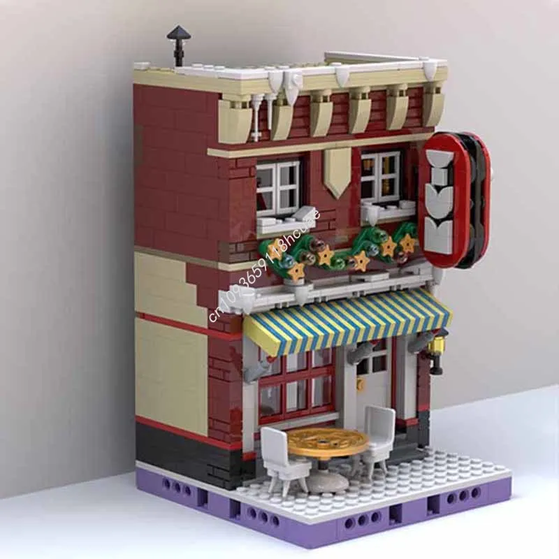 

779pcs MOC Yums Cafe Sweet Shoppe Model Building blocks Brick Assemble idea Education toys Christmas gifts