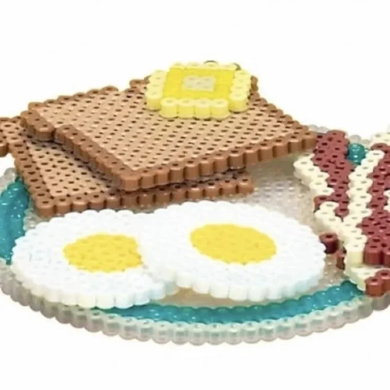 2000Pcs 2.6mm Cute Cartoon Hama Perler Fuse Beads Educational Puzzle Beads Refill Pack Kids DIY Craft Projects
