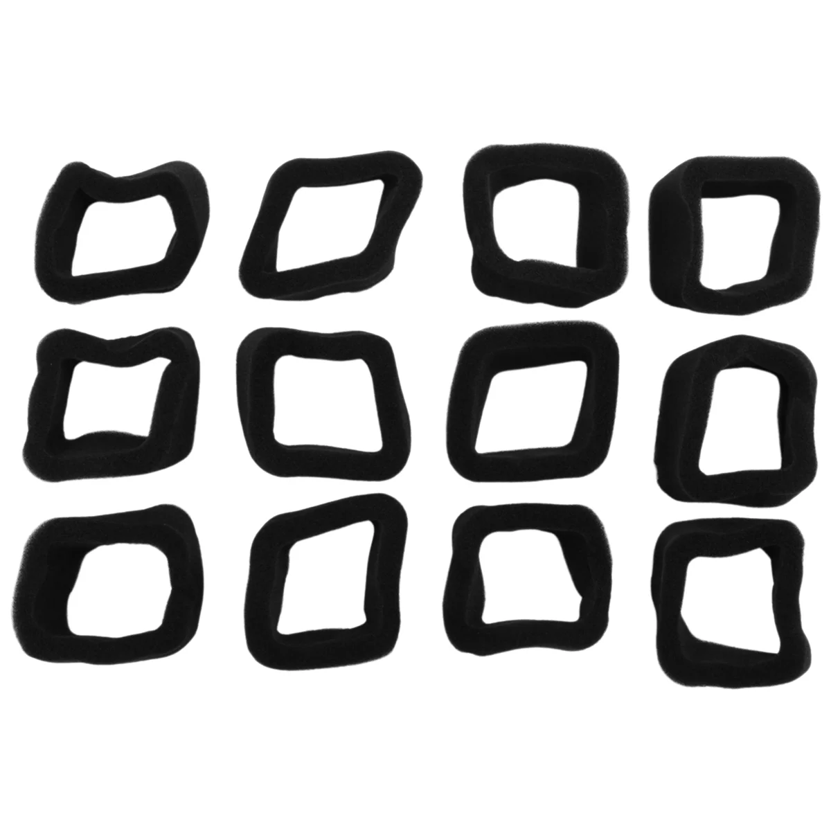 12pçs kit de filtro de ar para aparador de cordas, peças de reposição para motor de aparador kawasaki th23d th26d th23 th26 tj27 para 11010-2530
