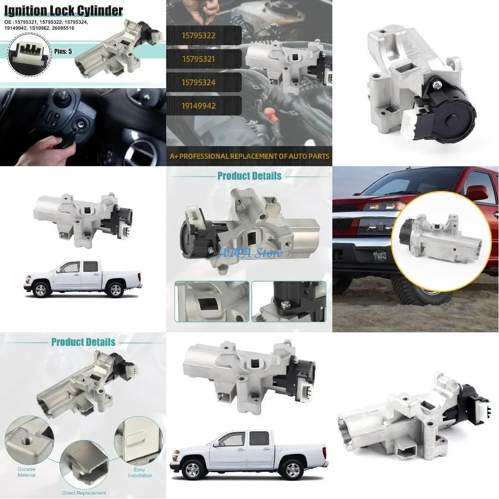 

Корпус цилиндра замка зажигания U13C с датчиком замков заменяет автомобильную запчасть 15795322