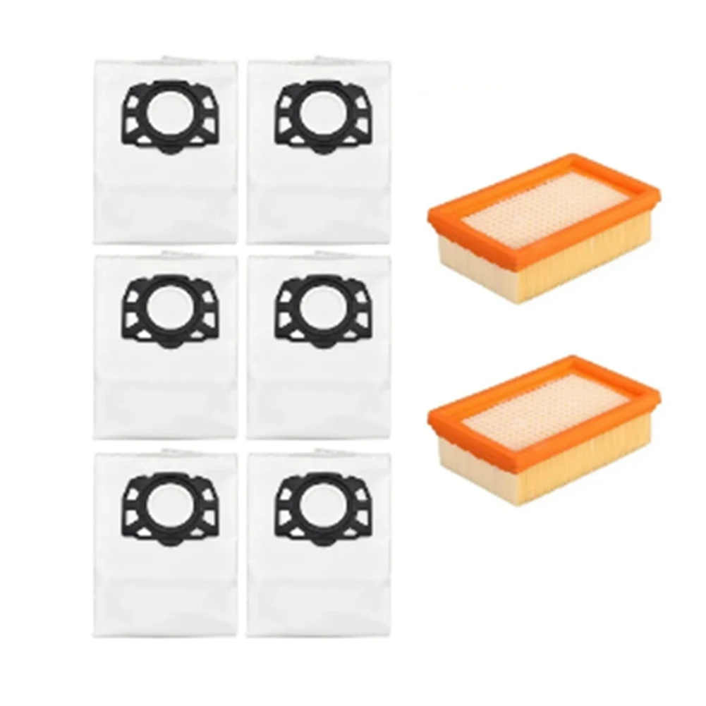 B58B-Adatto per Karcher NT20/30/38WD4WD5WD6 Accessori di ricambio per sacchetto per la polvere con filtro per aspirapolvere umido e secco