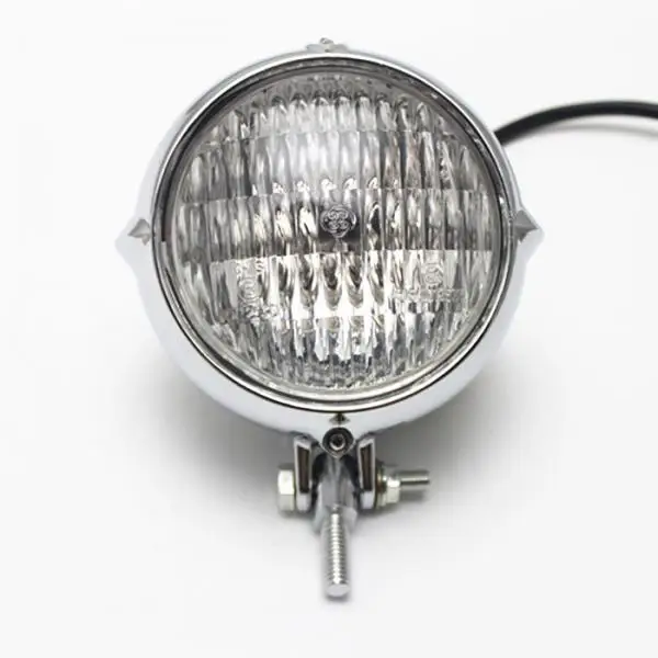 

Faro redondo de 4 pulgadas para motocicleta, luces con cubierta transparente para