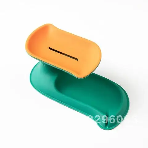 Rotating Soap Box with No Drilling, Sponge Storage Box, Rack Shelf, Bathroom Soap Holder, Drop Shipping, Hot Sell