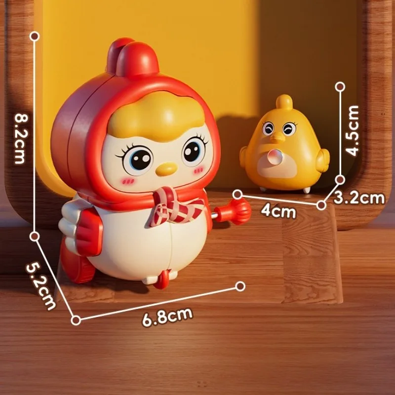 ของเล่นแม่ไก่แม่ลูกไก่แม่เหล็ก - ของเล่นการ์ตูนไขลานคลานได้ ของเล่นเสริมพัฒนาการ ของเล่นป้องกันแม่ไก่